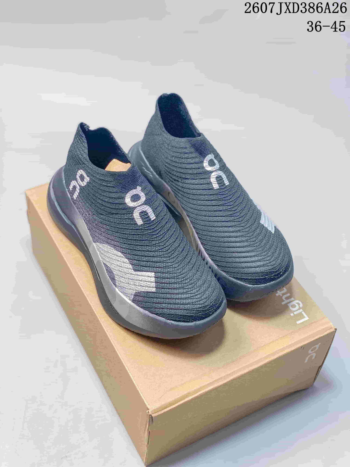 On Cloudboom Strike LS Slip-On Sneakers Dark Gray 712410EWO