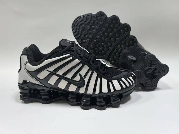 Nike Shox TL Black and White Sneakers