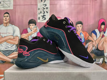 Nike Basketball Shoes Black Purple Red