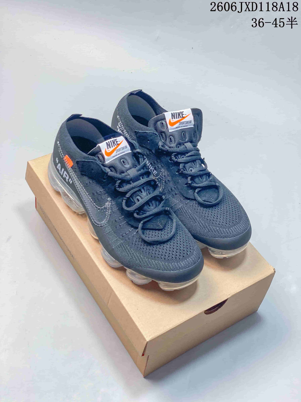 Nike Air VaporMax Flyknit 2 Off-White Style Sneakers