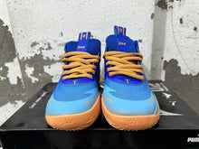 Puma Melo Basketball Shoes, Blue and Yellow