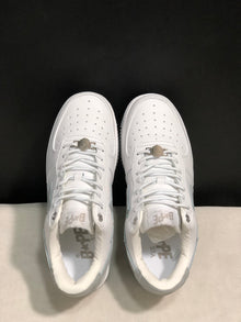 BAPE Bape Sta Low Sneakers White and Gray