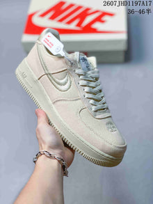 Nike Air Force 1 '07 x Stussy Sneakers in Black and Cream