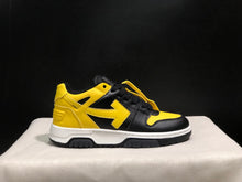 Off-White Out Of Office Low-Top Sneakers Black Yellow