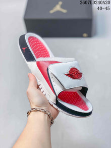 Jordan Air Jordan Hydro II Retro Slides White Red Black