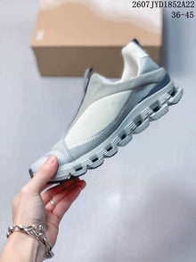 On Cloud X 4 Low-Top Sneakers Grey White Navy 2607JYD1852A22