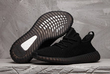 Yeezy 350 V2 Black Knit Sneakers
