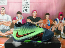 Nike LeBron Witness Basketball Shoes in Navy and Volt Green