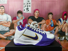 Nike Kobe 5 Basketball Shoes White Purple