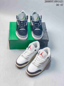 Jordan Air Jordan 3 Retro Mid-Top Sneakers, Two Colorways