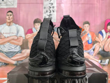 Nike Black and Gold Basketball Sneakers