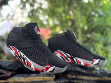 Jordan XXXVIII Playoffs 23 Black Red Basketball Shoes