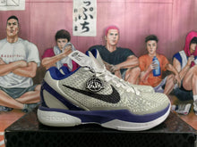 Nike Kobe 6 Basketball Shoes White and Purple