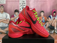 Nike Zoom “Reverse Green Hornet” Basketball Sneakers Red Green
