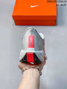 Nike Pegasus Plus Next Nature Running Shoes in Gray and Coral