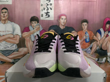 Jordan Sneakers Black, Pink and Green