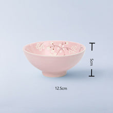 Bowls and Spoon Set - Japanese Cherry Blossom Dishware