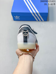 Adidas Samba Mary Jane Sneakers White Black JR1325