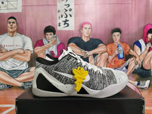 Nike Kobe Basketball Shoes, White and Black