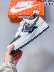 Nike Air Force 1 '07 Low White Navy Sneakers 2607GGD1153A23