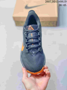 Nike Zoom Fly 5 Running Sneakers - Dark Gray and Orange