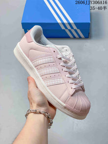 Adidas Superstar II Pink Low-Top Sneakers
