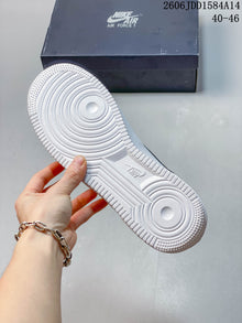 Nike Air Force 1 Low White Brown Sneakers