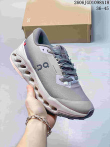 On Cloudmonster 3 Running Shoes in Gray