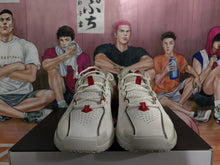 Nike Basketball Shoes in White, Black and Red