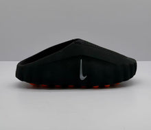 Nike Black Slides with Orange Pod Sole