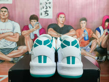 Nike Basketball Sneakers Lake Green and White