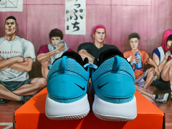 Nike Zoom Basketball Shoes in Blue and White