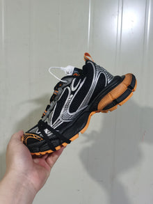 Nike 1178 Black Silver Orange Sneakers