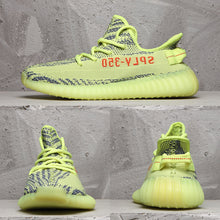 Yeezy 350 V2 Sneakers Lime Green Knit