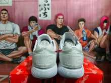Nike Anime Graphic Sneakers White with Red Swoosh
