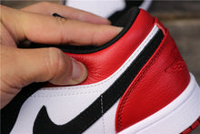 Air Jordan 1 Low Black Toe Sneakers 553558-116