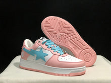 BAPE Bape Sta Low Sneakers Pink Blue