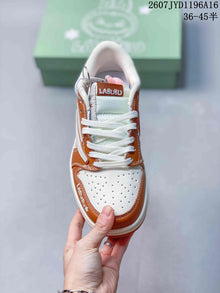 Jordan Air Jordan 1 Low Labubu White Brown Sneakers 2607JYD1196A16