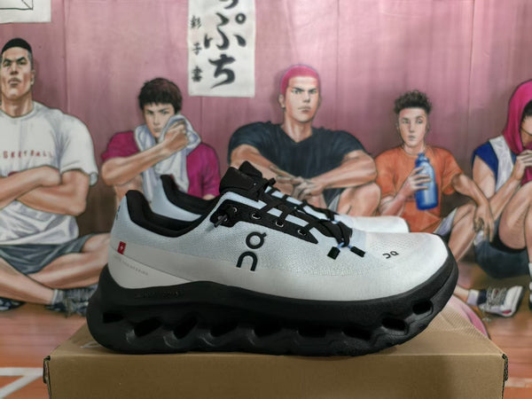 On Running Shoes in White and Black