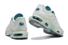 Nike Air Max Tn White and Teal Sneakers