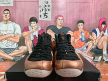 Nike Rose Gold Black Basketball Sneakers