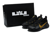 Nike LeBron 17 Low Training Shoes, Black and Gold
