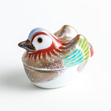 Golden Drake and Hen Condiment Bowl Set