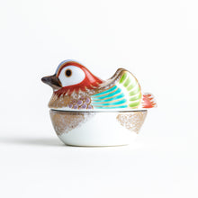 Golden Drake and Hen Condiment Bowl Set