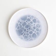 Gray Bubble: Three-Piece Plate Set