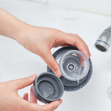 Kitchen Soap Dispensing Sponge Brush