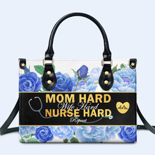 Nurse 02 - Personalized Custom Leather Handbag - nurse02
