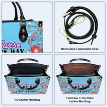 Nurse 04 - Personalized Custom Leather Handbag - nurse04