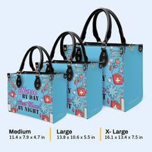 Nurse 04 - Personalized Custom Leather Handbag - nurse04
