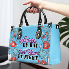 Nurse 04 - Personalized Custom Leather Handbag - nurse04